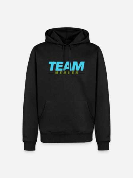 Équipier - Sweat à capuche Premium bio Homme - noir