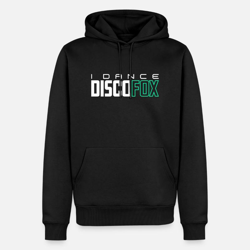 Ich Tanze Discofox - Männer Premium Bio Hoodie - Schwarz