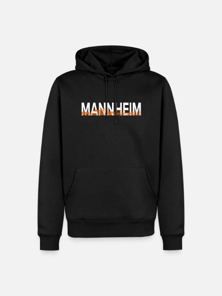 Mannheim Monnem Mannheimat - Sweat à capuche Premium bio Homme - noir
