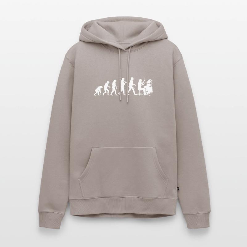 Batterie Evolution Percussion Evolution Sweat à capuche Premium bio Homme