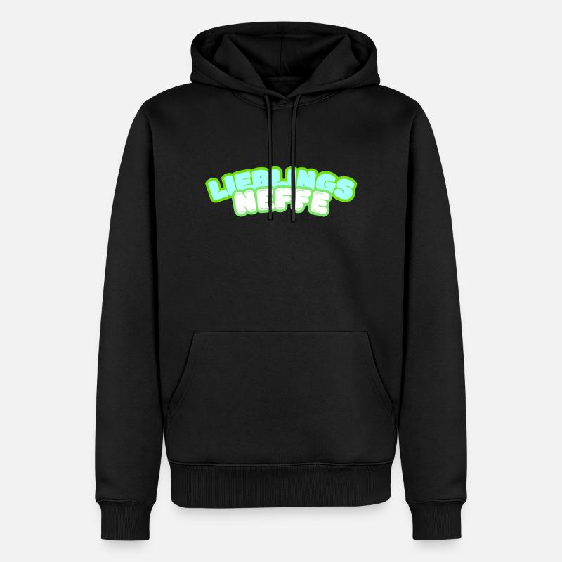 Neveu préféré - neveu - Sweat à capuche Premium bio Homme - noir