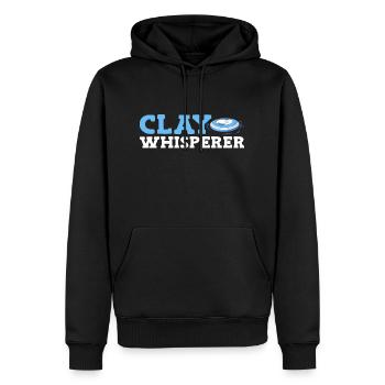 Tontaubenschießen - Männer Premium Bio Hoodie - Schwarz - Vorne - Nico (187cm)