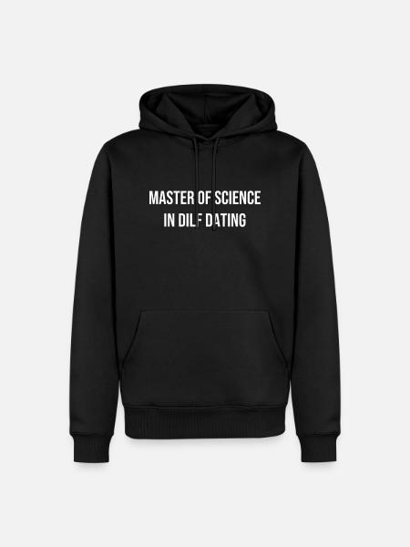Le père pêcheur - Sweat à capuche Premium bio Homme - noir