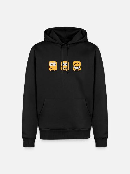 Die Drei Patukus - Männer Premium Bio Hoodie - Schwarz