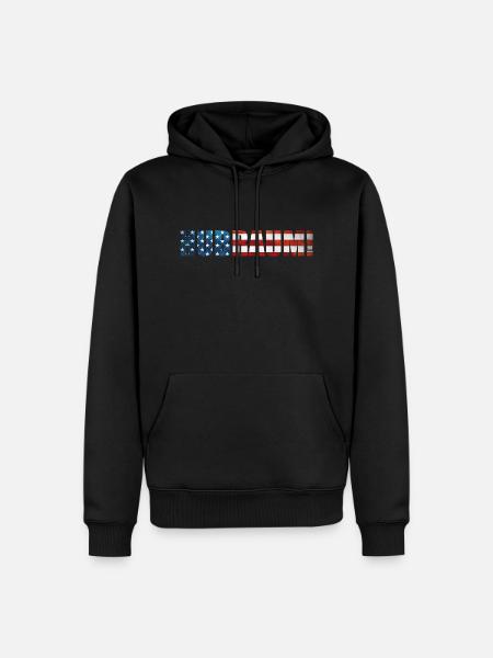 Hubraum - Männer Premium Bio Hoodie - Schwarz