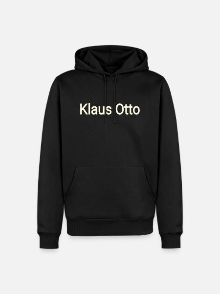 Klaus Otto - Men’s Premium Organic Hoodie - black