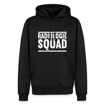 MTRA Medizinisch-Technischer Radiologie Mta - Männer Premium Bio Hoodie - Schwarz - Vorne - Nico (187cm)