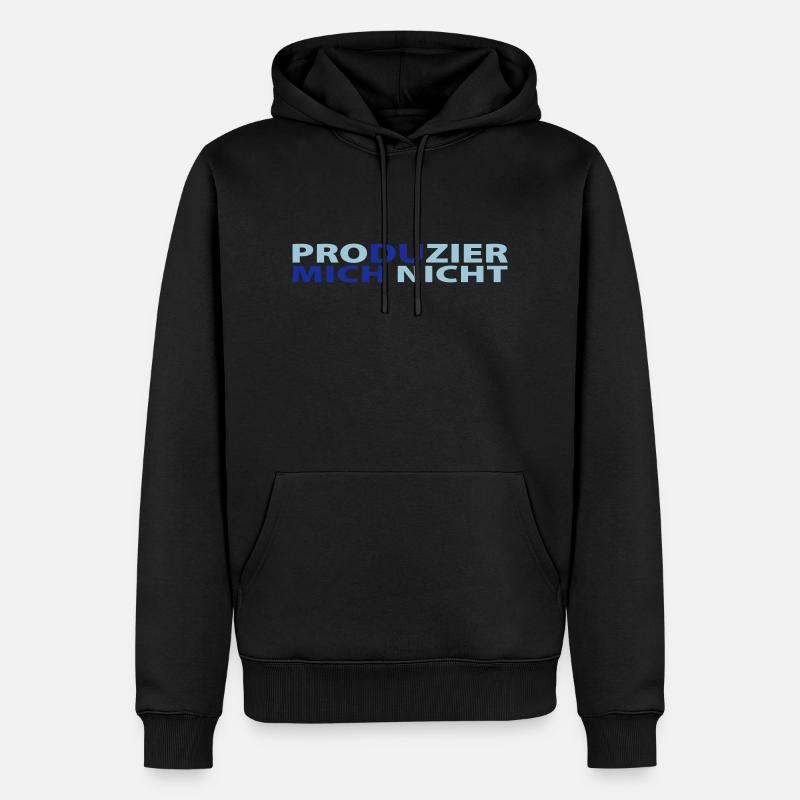 productibilité pas ME - Sweat à capuche Premium bio Homme - noir