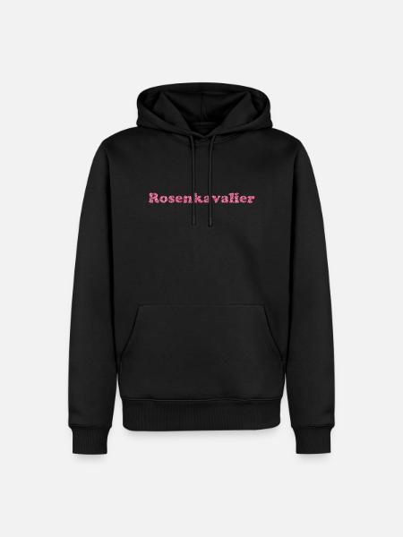 Rosenkavalier - Sweat à capuche Premium bio Homme - noir