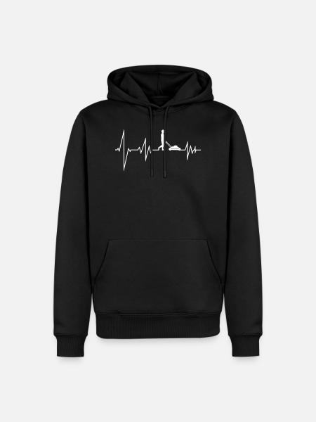 garden - Men’s Premium Organic Hoodie - black