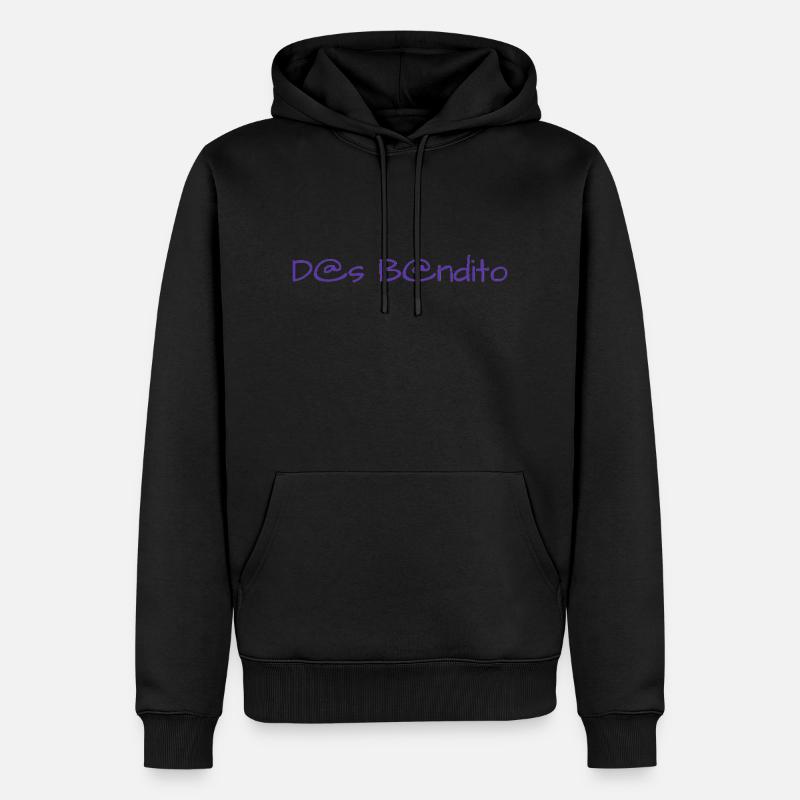 Das Bandito - Männer Premium Bio Hoodie - Schwarz