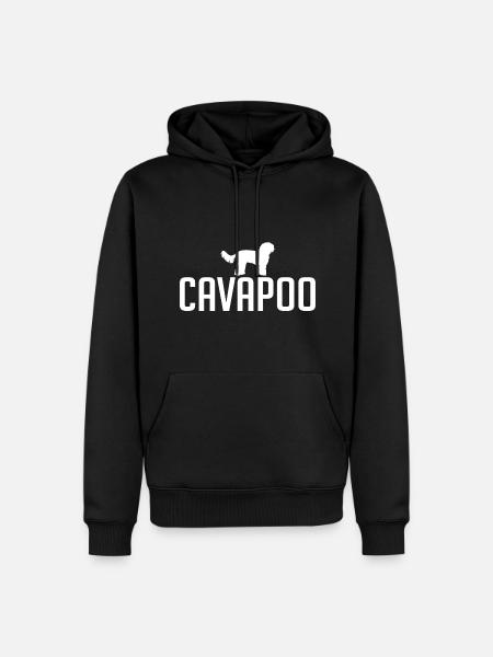 Cavapoo Dog breeds Dogs Wilsigns - Men’s Premium Organic Hoodie - black