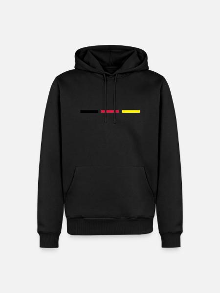 deutschland_2_f3 - Men’s Premium Organic Hoodie - black