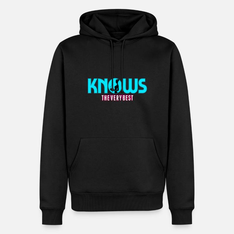 Muttertag - Männer Premium Bio Hoodie - Schwarz
