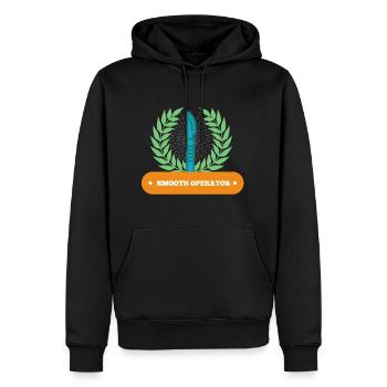 Chirurg Allgemeinmediziner Arzt Lustig Geschenk - Männer Premium Bio Hoodie - Schwarz - Vorne - Nico (187cm)