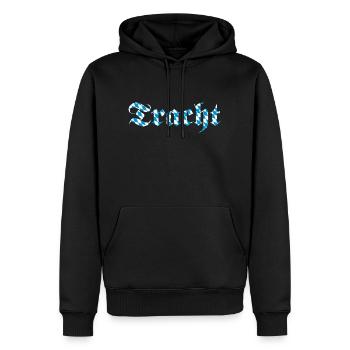 Costume - Sweat à capuche Premium bio Homme - noir - Devant - Nico (187cm)