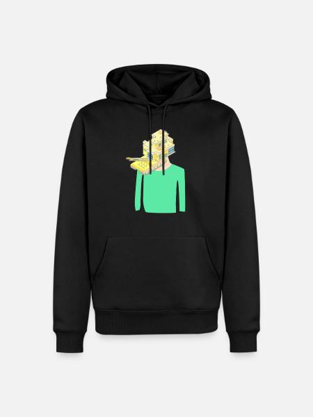 House Observation Spy Gift - Men’s Premium Organic Hoodie - black
