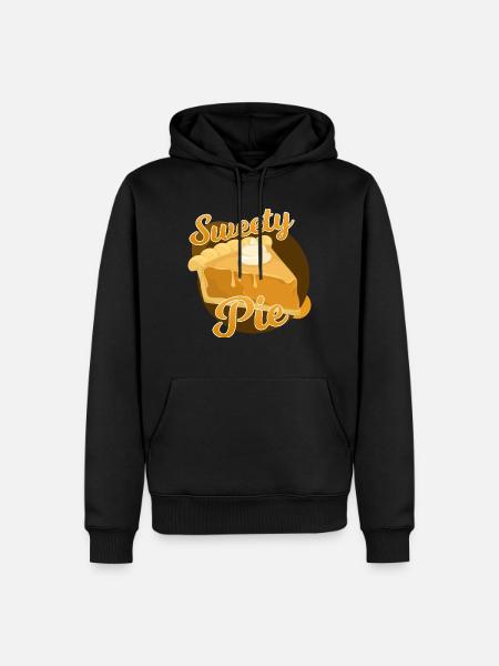 Thanksgiving Sweety Pie Gift Idea - Men’s Premium Organic Hoodie - black
