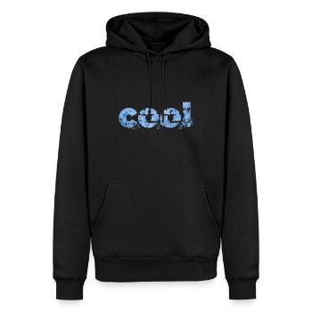 Cool cool cool - Sweat à capuche Premium bio Homme - noir - Devant - Nico (187cm)