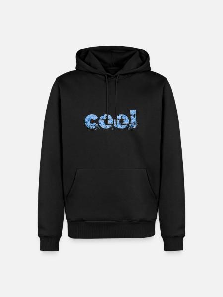 Cool Cool Cool - Men’s Premium Organic Hoodie - black