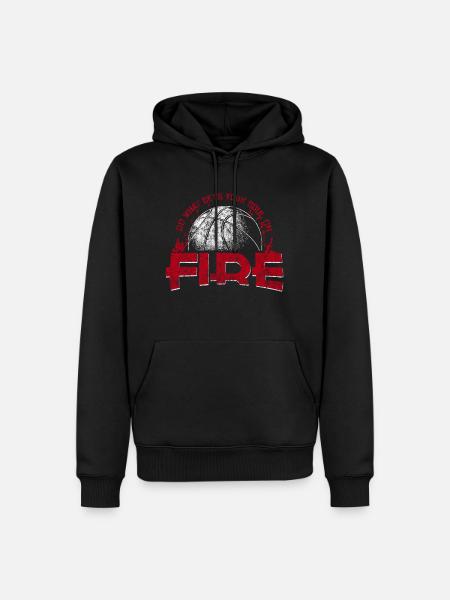 Basketball saying - Men’s Premium Organic Hoodie - black