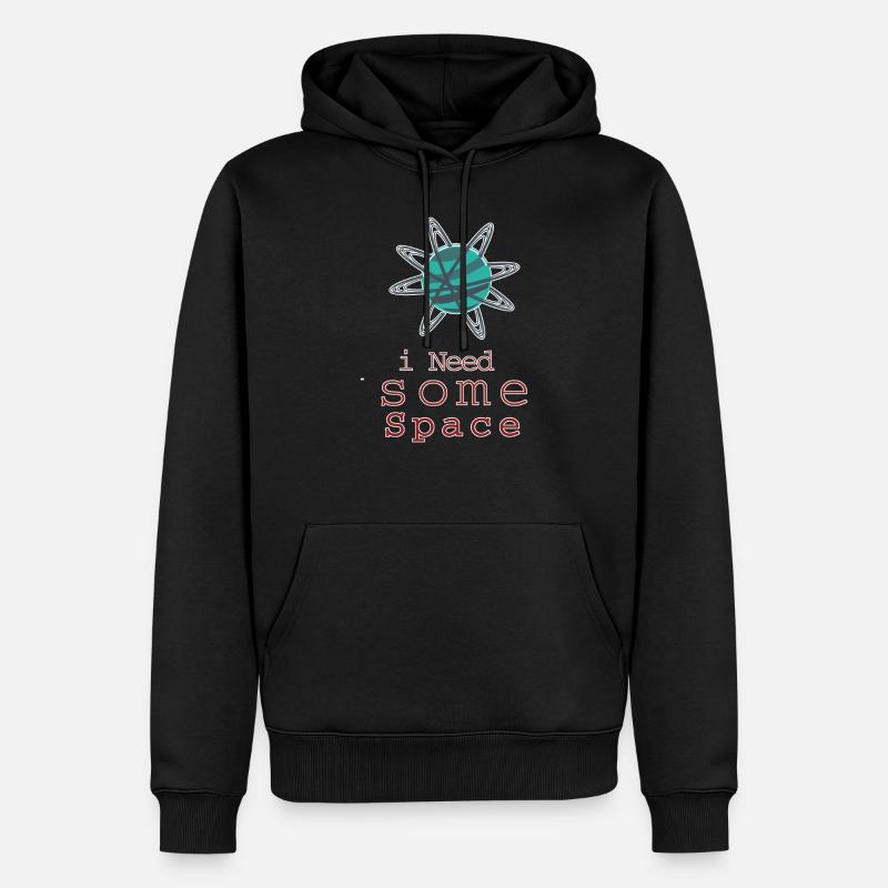 astronaute - Sweat à capuche Premium bio Homme - noir