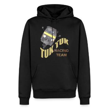 Tuk Tuk racing team Autorikscha Rikscha - Männer Premium Bio Hoodie - Schwarz - Vorne - Nico (187cm)