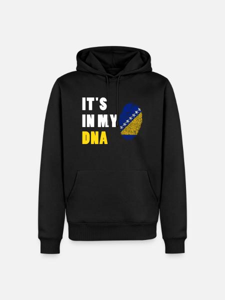 Bosnia and Herzegovina | Bosnian Bosnian Gifts - Men’s Premium Organic Hoodie - black
