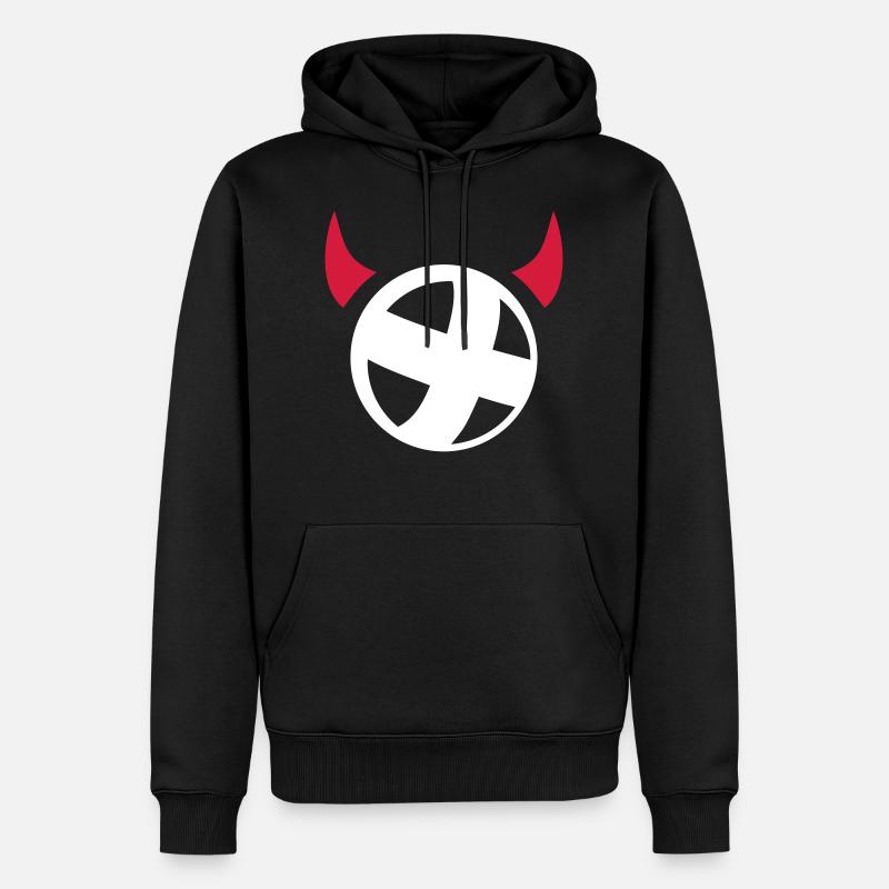 Radball - Sweat à capuche Premium bio Homme - noir