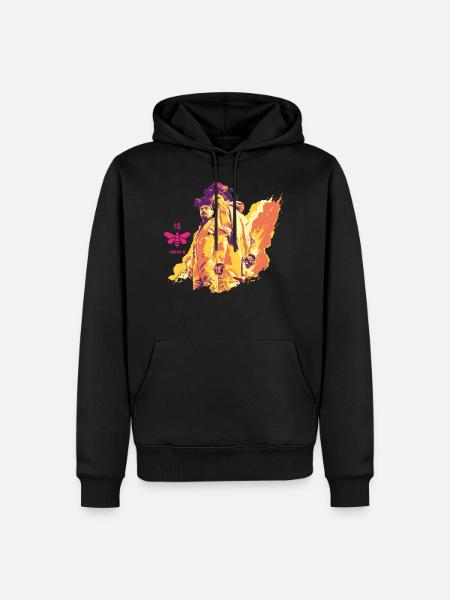 Breaking Bad White & Pinkman - Männer Premium Bio Hoodie - Schwarz