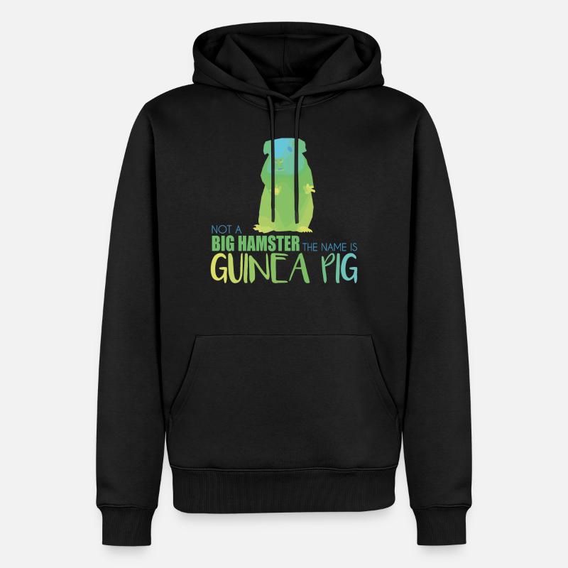 Cobaye Genschenk - Sweat à capuche Premium bio Homme - noir