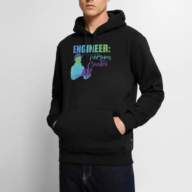 Engineer Engineer Technician Electrical Engineering Mechanical Engineering Men’s Premium Organic Hoodie