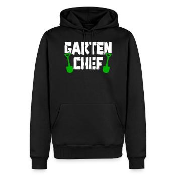 Garten Gärtner Hobbygärtner Gartenarbeit Gärtnerin - Männer Premium Bio Hoodie - Schwarz - Vorne - Nico (187cm)