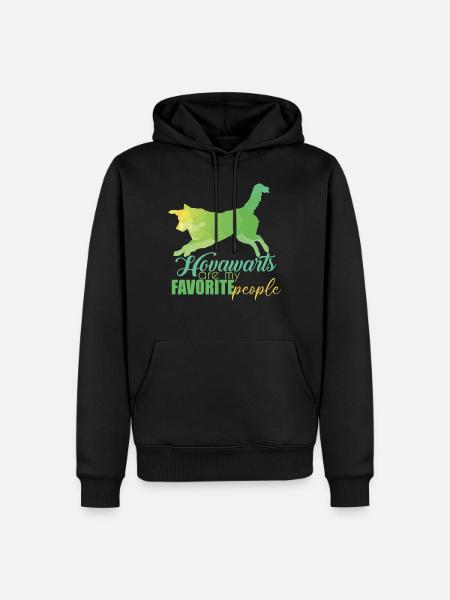 Hovawart - Men’s Premium Organic Hoodie - black