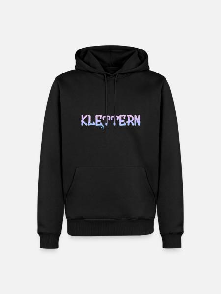 Klettern - Männer Premium Bio Hoodie - Schwarz