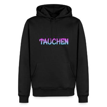 Tauchen Scuba Diver - Männer Premium Bio Hoodie - Schwarz - Vorne - Nico (187cm)