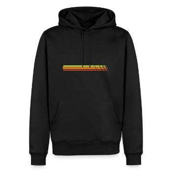The Tourist Jamie Dornan Race Checkered Symbol - Men’s Premium Organic Hoodie - black - Front - Nico (187cm)