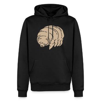 Tardigrade Wasserbär Mikrobiologie - Männer Premium Bio Hoodie - Schwarz - Vorne - Nico (187cm)