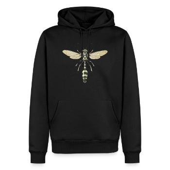 insect - Männer Premium Bio Hoodie - Schwarz - Vorne - Nico (187cm)
