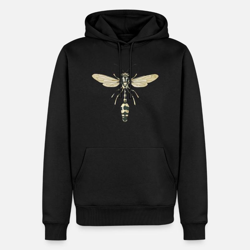 insect - Männer Premium Bio Hoodie - Schwarz