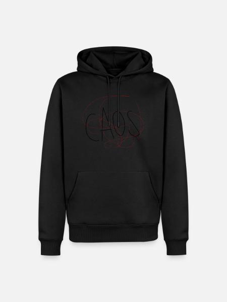 CHAOS - Men’s Premium Organic Hoodie - black