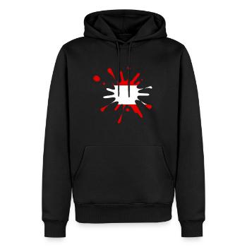 Österreich Austria - Männer Premium Bio Hoodie - Schwarz - Vorne - Nico (187cm)