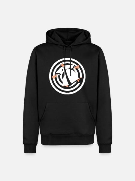 The Portal - Men’s Premium Organic Hoodie - black