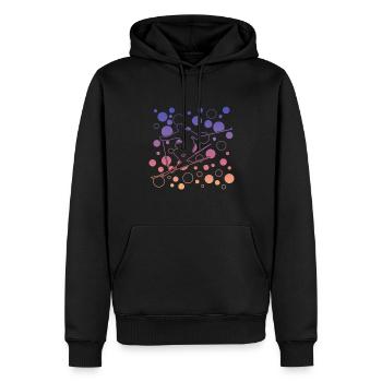 Skiing Ski - Männer Premium Bio Hoodie - Schwarz - Vorne - Nico (187cm)