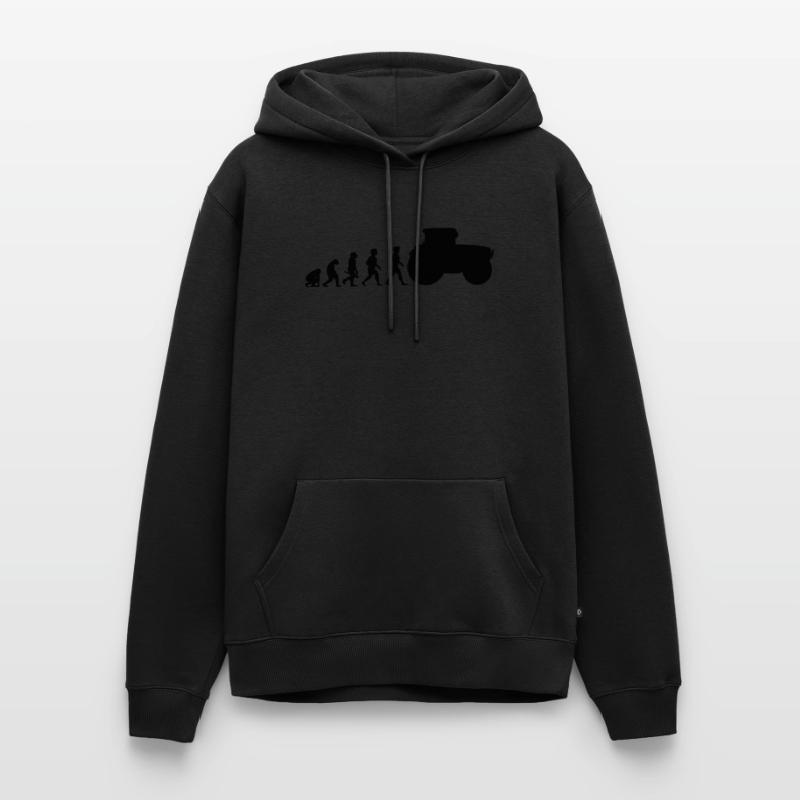 Evolution Traktor Traktor Traktor Männer Premium Bio Hoodie