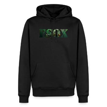 Fishing1 T Shirts - Männer Premium Bio Hoodie - Schwarz - Vorne - Nico (187cm)