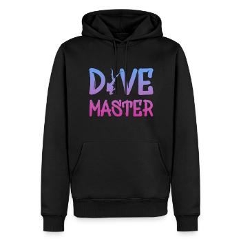 Dive Master, Tauchlehrer - Männer Premium Bio Hoodie - Schwarz - Vorne - Nico (187cm)