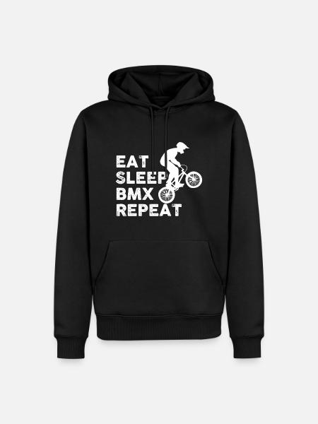 BMX Vélo Sensation Passion - Herre Premium økologisk hoodie - sort