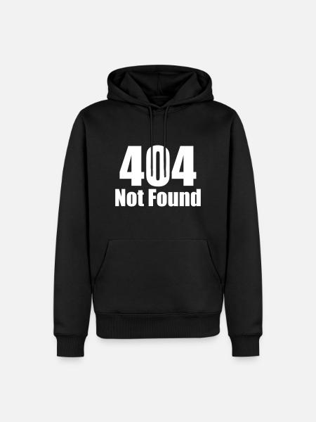 404 Not Found - Männer Premium Bio Hoodie -