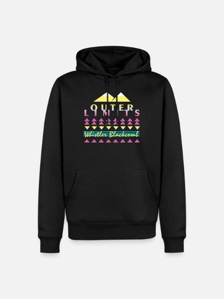 Outer Limits - Men’s Premium Organic Hoodie - black